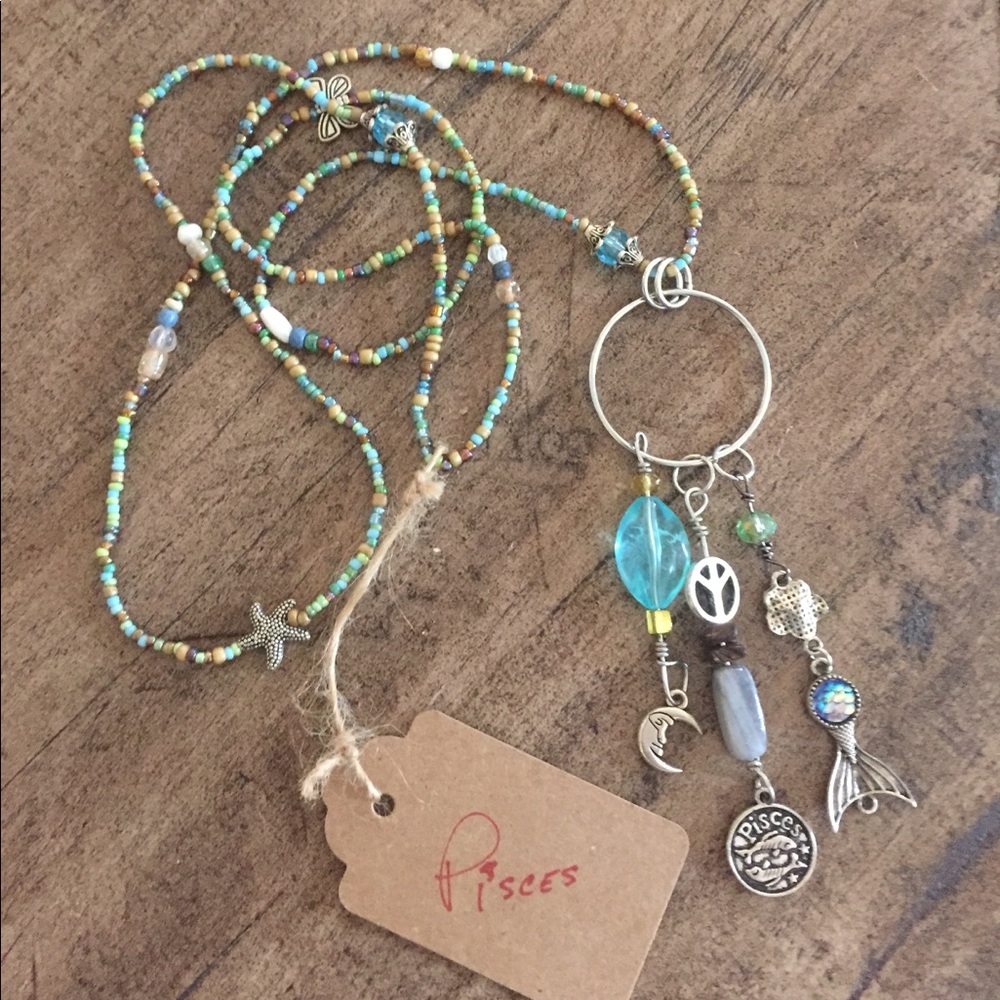 PISCES Sun Sign Necklace